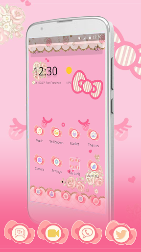 Kitty Pink Princess - Image screenshot of android app