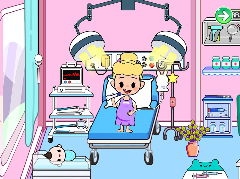 Princess Town: Hospital Games - Gameplay image of android game