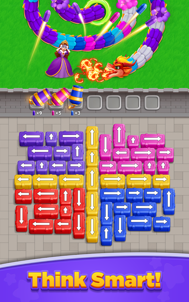 Princess Rescue: Color Puzzle - Gameplay image of android game