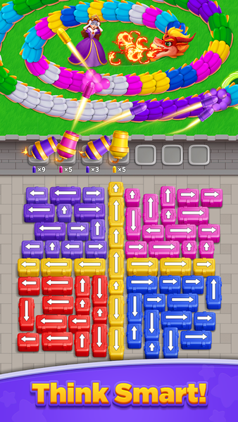 Princess Rescue: Color Puzzle - Gameplay image of android game