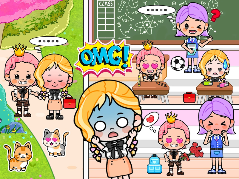 Princess Town Dream House Game - عکس بازی موبایلی اندروید