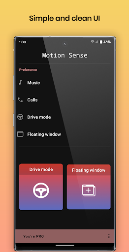 Motion Sense: Control by Waves - Image screenshot of android app