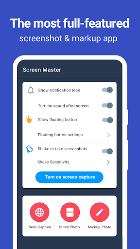 ScreenMaster:Screenshot Markup - Image screenshot of android app