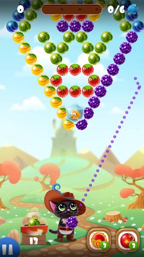 Fruity Cat: bubble shooter! - عکس بازی موبایلی اندروید