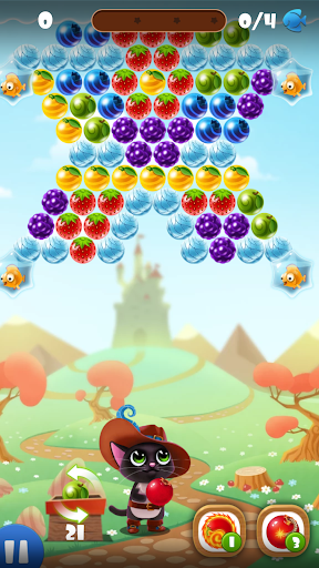 Fruity Cat: bubble shooter! - عکس بازی موبایلی اندروید
