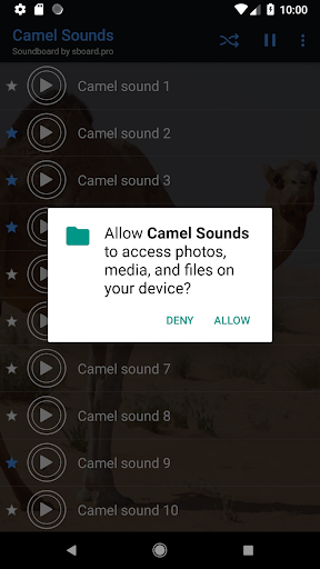 Camel Sounds - عکس برنامه موبایلی اندروید
