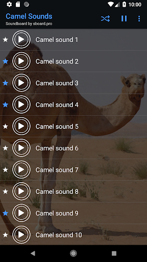 Camel Sounds - عکس برنامه موبایلی اندروید