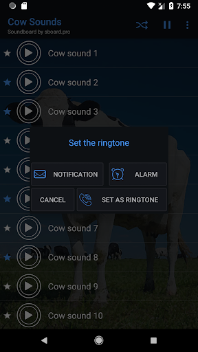 Cow Sounds - عکس برنامه موبایلی اندروید