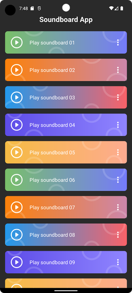 Raccoon Sounds - Image screenshot of android app