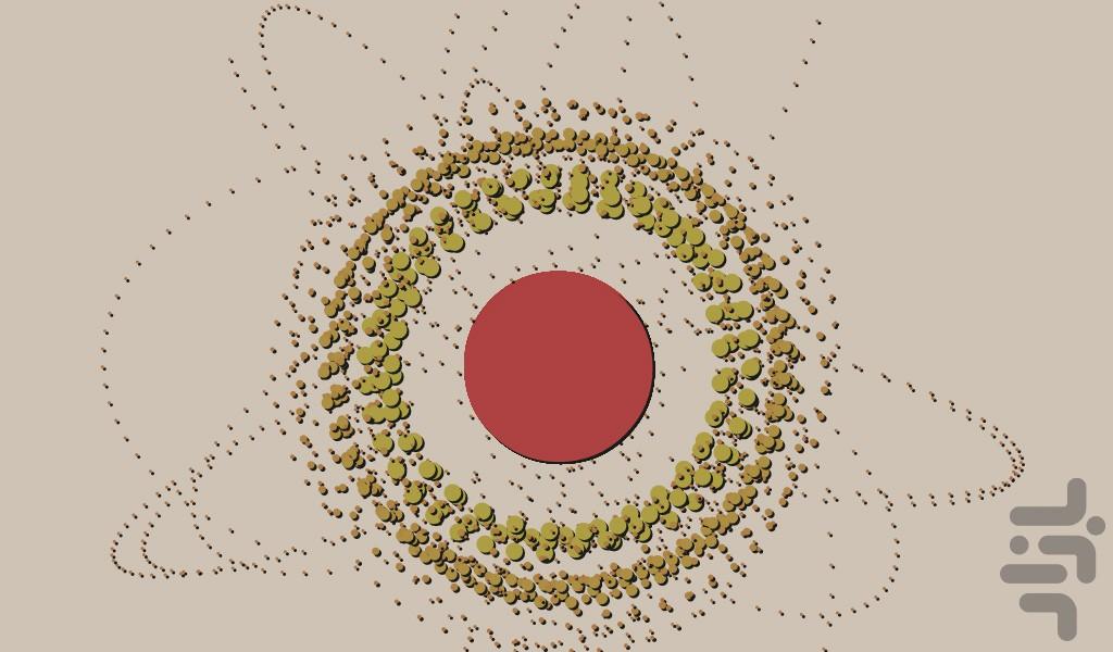 Orbit Simulator - Gameplay image of android game