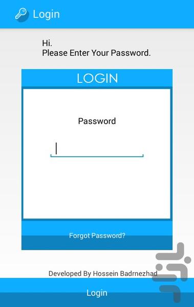 Password Manager - Image screenshot of android app