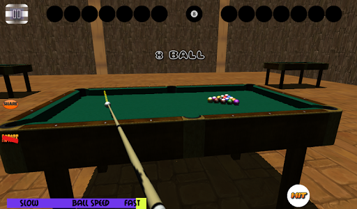 3D Free Billiards Snooker Pool - Gameplay image of android game