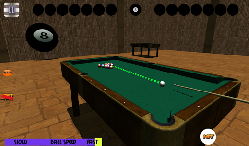 ۳D Free Billiards Snooker Pool - عکس بازی موبایلی اندروید