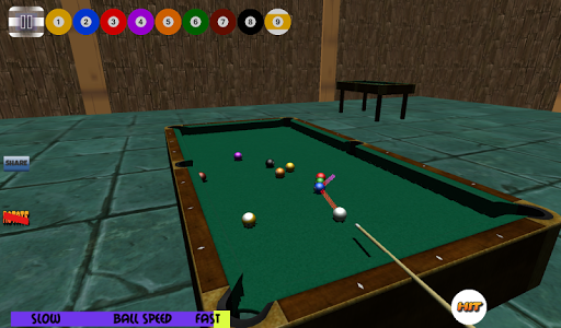 ۳D Free Billiards Snooker Pool - عکس بازی موبایلی اندروید