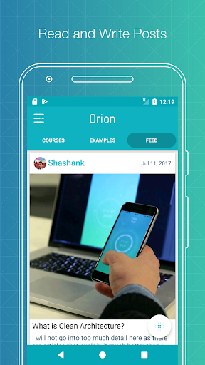 Tutorial for android :Learn Android, Java & Kotlin - Image screenshot of android app