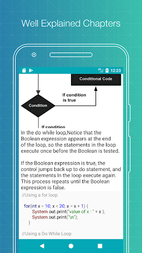 Tutorial for android :Learn Android, Java & Kotlin - Image screenshot of android app