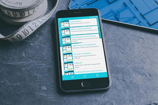 Tutorial for android :Learn Android, Java & Kotlin - Image screenshot of android app