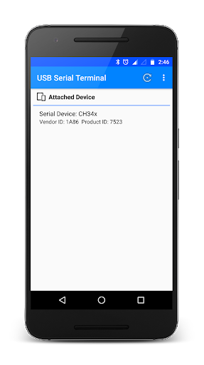 USB Serial Terminal - عکس برنامه موبایلی اندروید