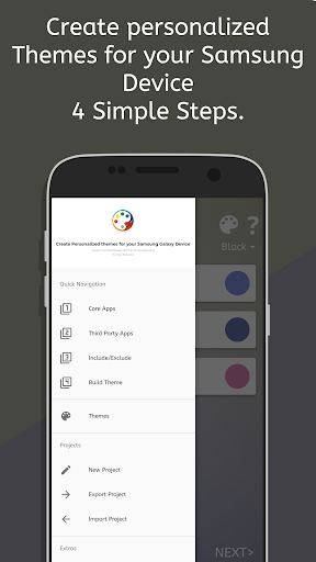 theme Galaxy - Theme Maker for Samsung Galaxy - Image screenshot of android app