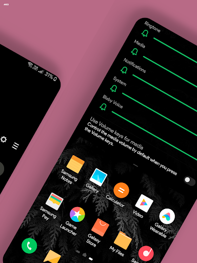 #Hex Plugin - MIUI ۱۱ Skin for Samsung OneUI ۲۰۱۹ - عکس برنامه موبایلی اندروید