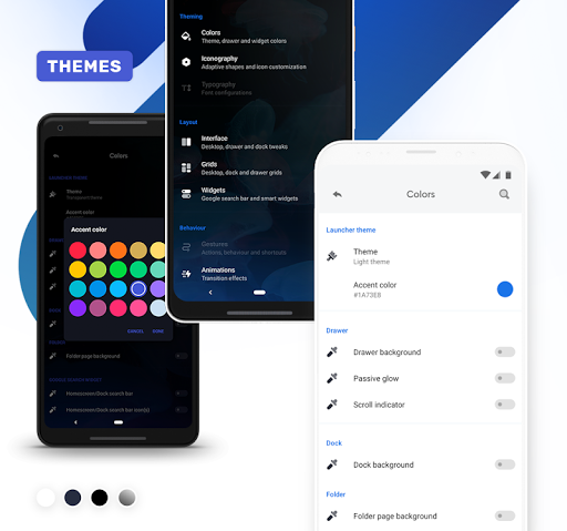 hyperion launcher - عکس برنامه موبایلی اندروید