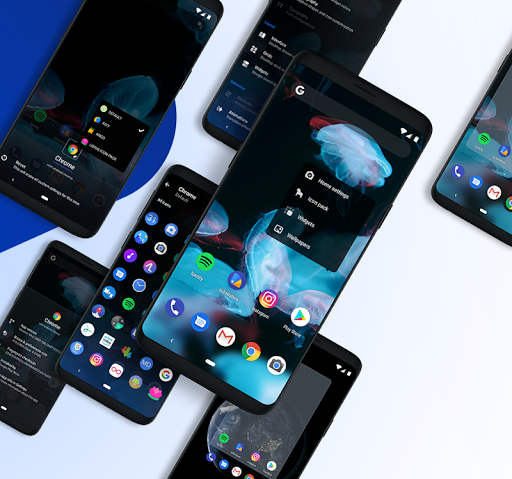 hyperion launcher - عکس برنامه موبایلی اندروید