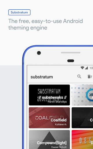substratum theme engine - عکس برنامه موبایلی اندروید