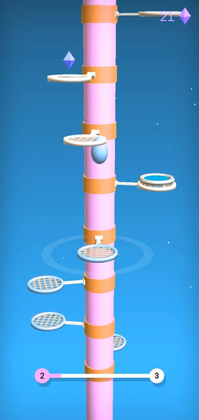 Egg Spiral Dash - Gameplay image of android game