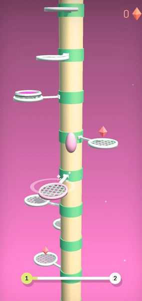 Egg Spiral Dash - Gameplay image of android game
