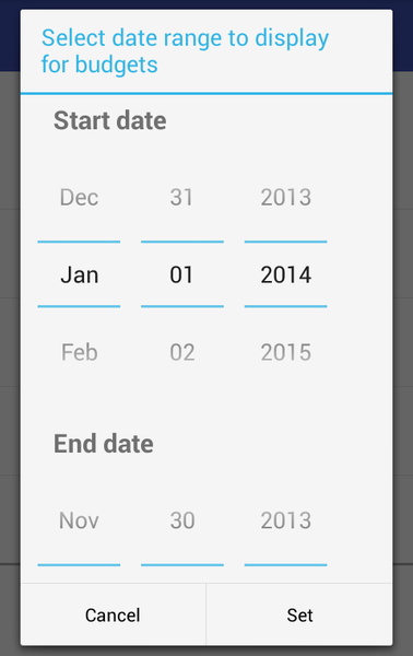 Budget Watch - عکس برنامه موبایلی اندروید