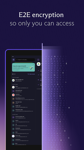 Proton Pass: Password Manager - عکس برنامه موبایلی اندروید