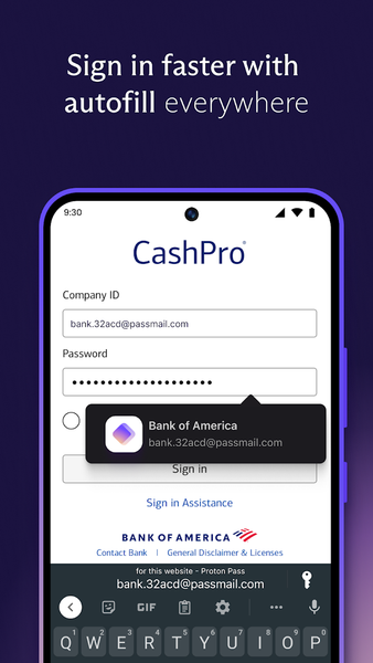 Proton Pass: Password Manager - عکس برنامه موبایلی اندروید