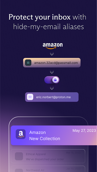 Proton Pass: Password Manager - عکس برنامه موبایلی اندروید