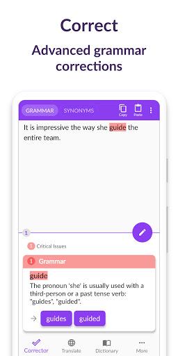 Proofreader Grammar Checker - Image screenshot of android app