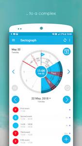 Sectograph. Day & Time planner - عکس برنامه موبایلی اندروید