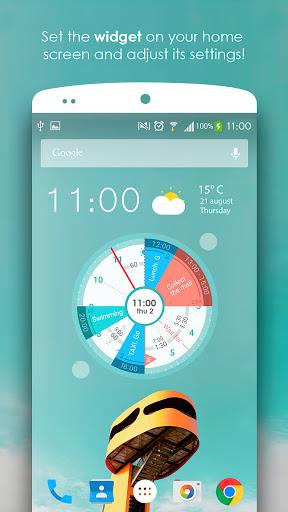 Sectograph. Day & Time planner - Image screenshot of android app