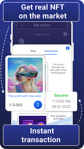 NFT - عکس برنامه موبایلی اندروید