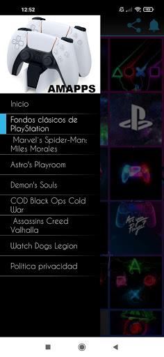 PS5 Fondos Wallpapers - AMApps - عکس برنامه موبایلی اندروید