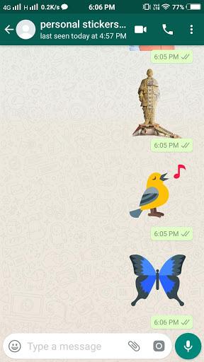 Personal Sticker for WhatsApp (pro) - Image screenshot of android app