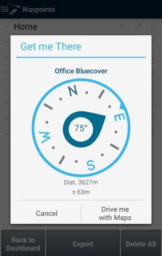 GPS Waypoints - عکس برنامه موبایلی اندروید