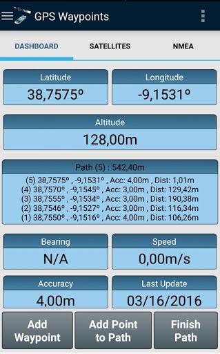 GPS Waypoints - عکس برنامه موبایلی اندروید