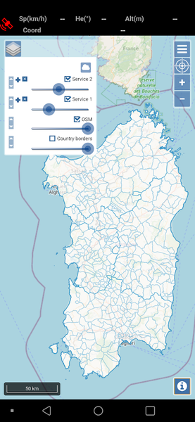 Map Services Visualizer - عکس برنامه موبایلی اندروید