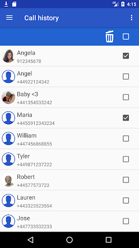 Call Log Backup & Cleaner - Pr - Image screenshot of android app