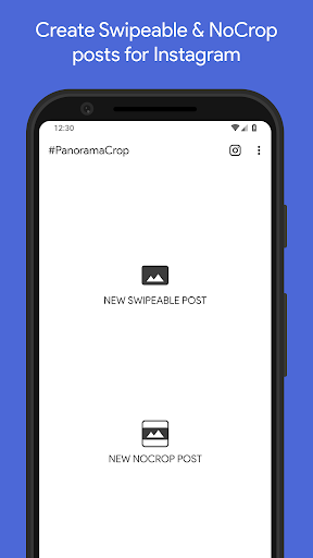PanoramaCrop for Instagram - عکس برنامه موبایلی اندروید
