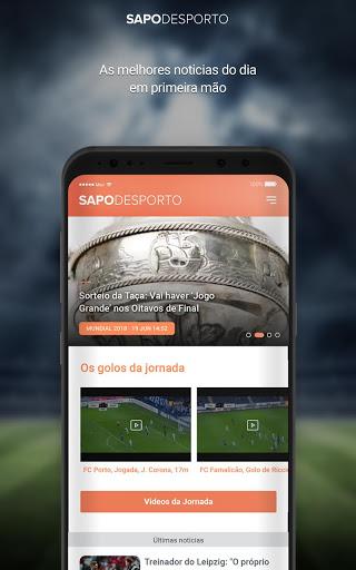 SAPO Desporto - Image screenshot of android app