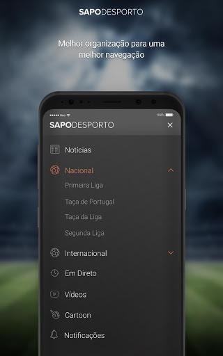 SAPO Desporto - عکس برنامه موبایلی اندروید