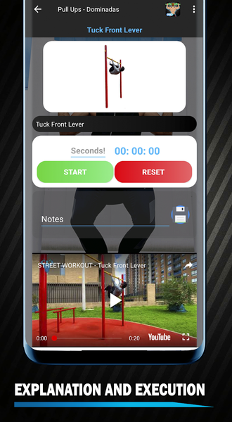 Pull Ups Workout - Be Stronger - Image screenshot of android app