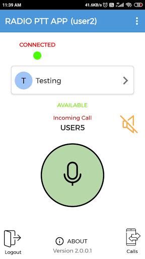 StackPTT - Image screenshot of android app