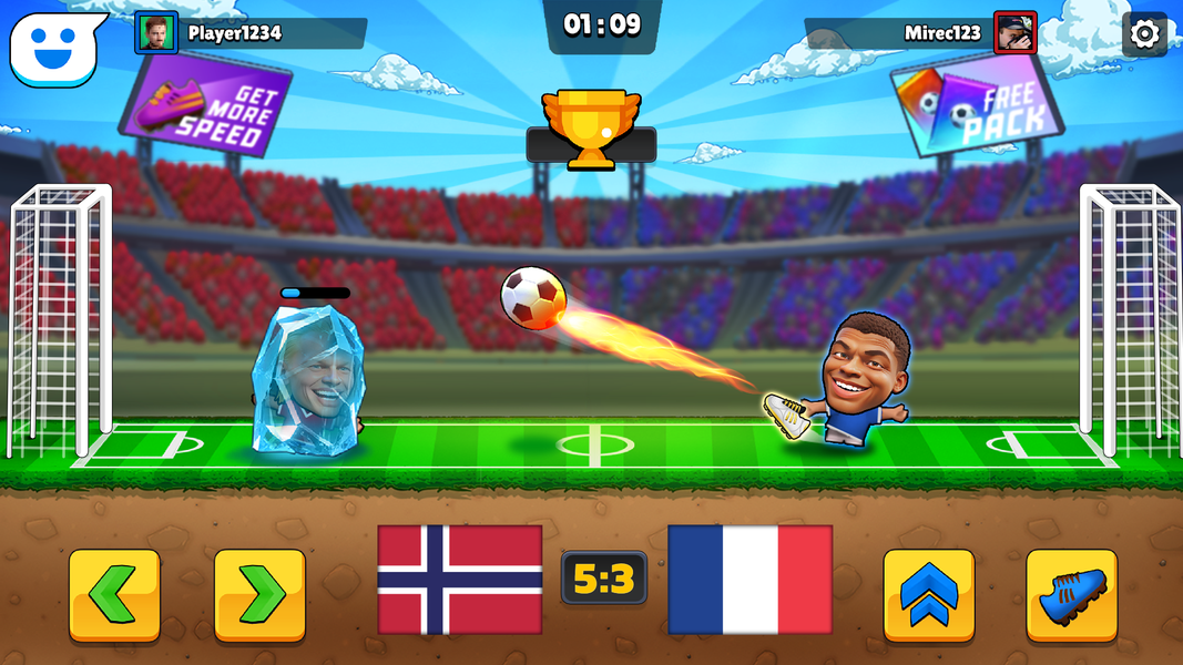 Puppet Soccer 2:Football Games - Gameplay image of android game