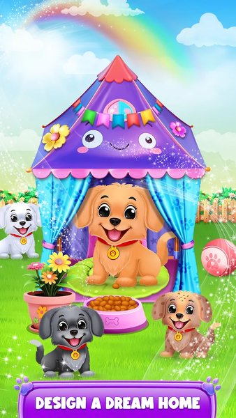 My Cute Puppy Daycare Salon - Gameplay image of android game
